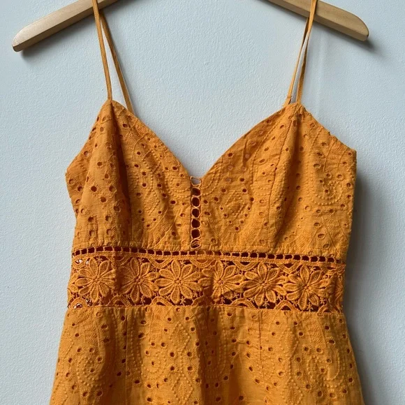 Fashion Nova Orange Mini Sundress - Picture 2 of 4